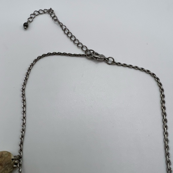 Natural Shell Necklace Pierced Earring Set Beach Boho Tropical‎ Coastal New - Picture 5 of 5